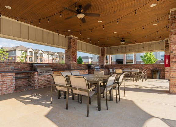 Covered BBQ and Picnic Area