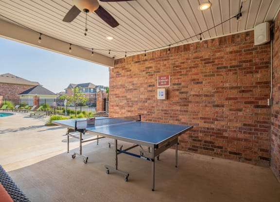 Outdoor Ping Pong Table