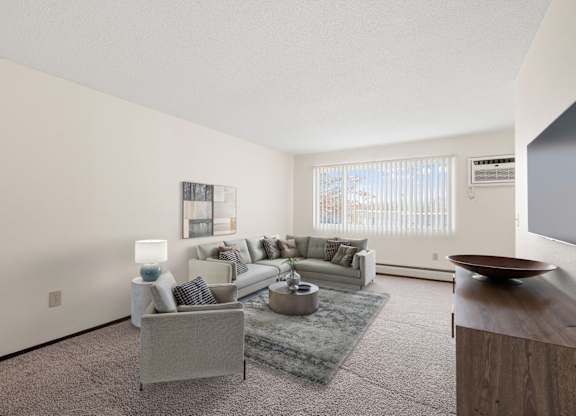 Living Room with Abundant Natural Lighting