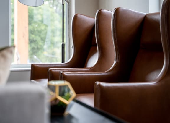 Lounge Seating in the Clubhouse