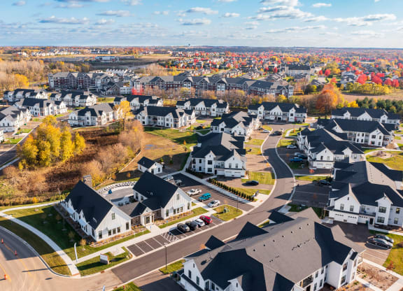 Aerial View Of Sundance Woodbury Apartment Community