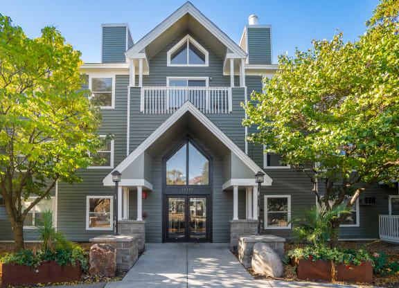 Exterior Of The Apex Apartment Homes