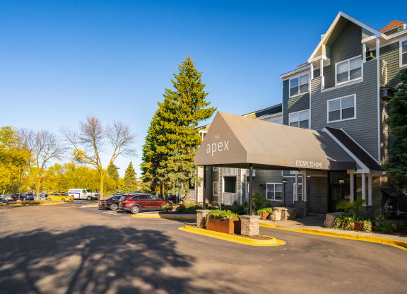 Entrance To The Apex With Awning