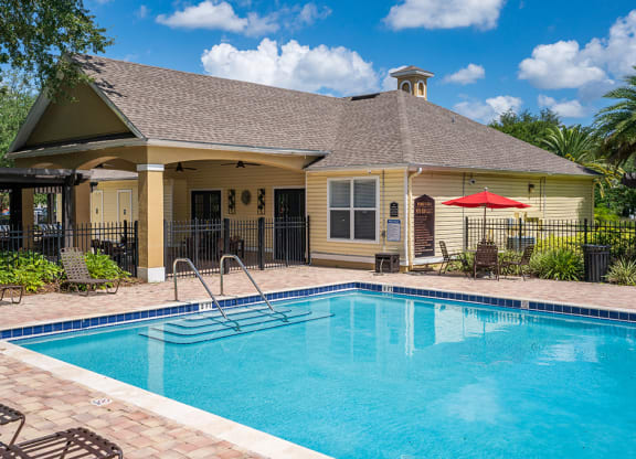 Resort Style Pool with Sundeck