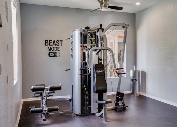 Weight Machine in the 24-Hour Fitness Center