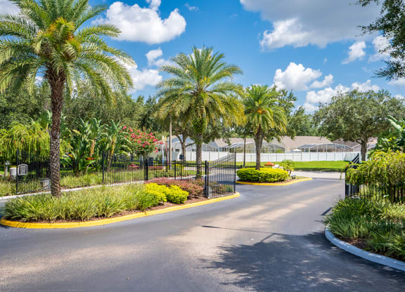 Gated Entrance at The Carrington at Four Corners