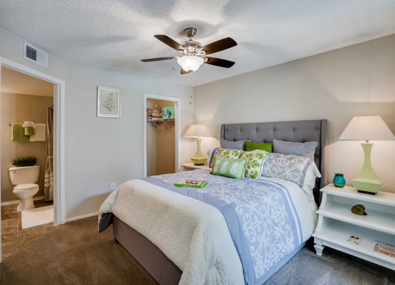 Spacious Bedroom with Walk-In Closet