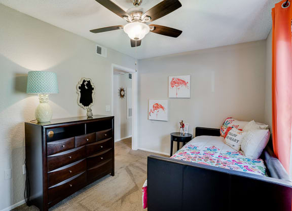 Bedroom with Lots of Natural Light