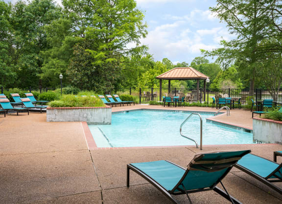Expansive Pool Sundeck