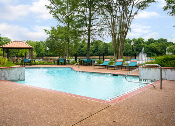 Outdoor Pool Overlooking the Lake