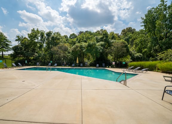 Large Pool Sundeck