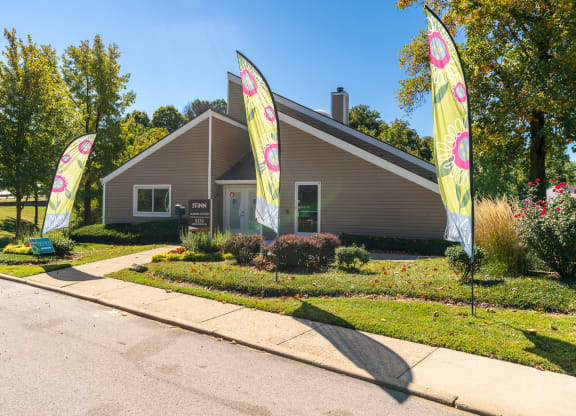 Exterior of the Leasing Office