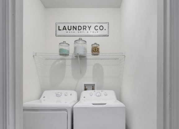 In-Unit Washer and Dryer