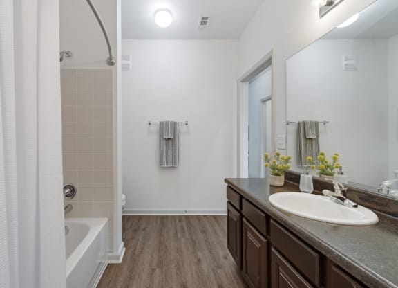 Bathroom with Modern Finishes