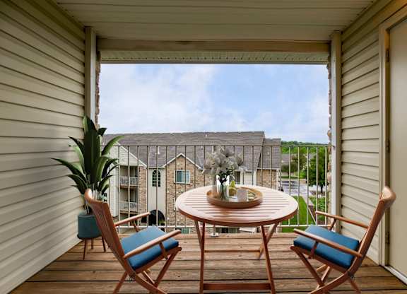 Balcony with Furniture
