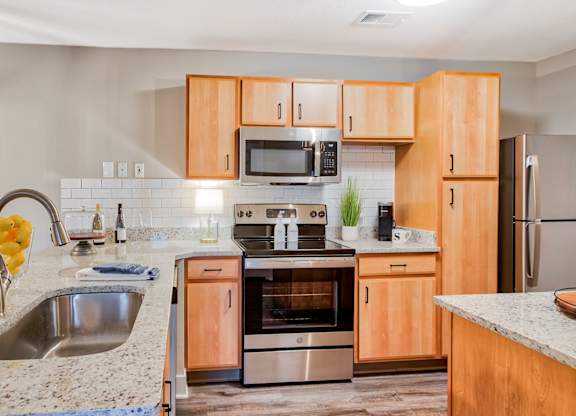 Kitchen with Premium Fixtures and Finishes