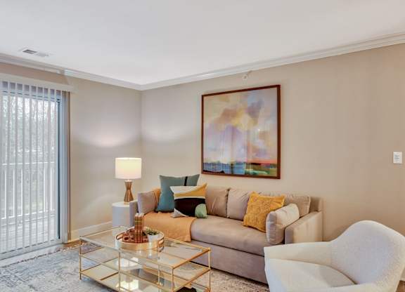 Living Room with Abundant Natural Lighting