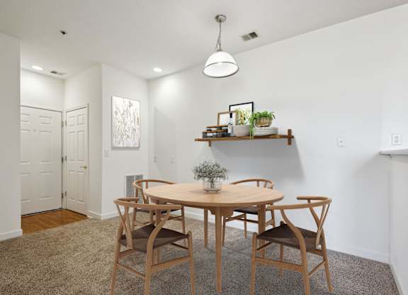 Separate Dining Area with Overhead lighting
