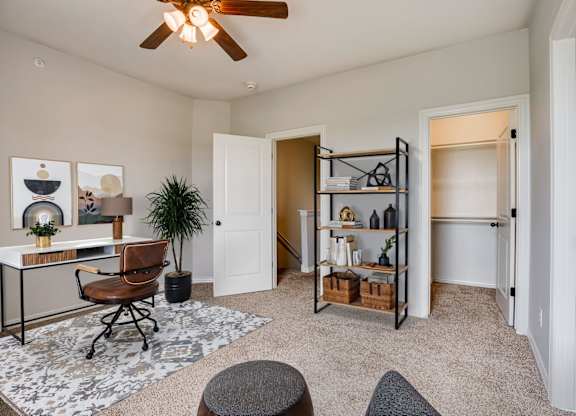 Office Space with Carpet