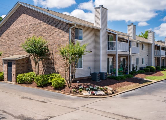 Exterior Patios and Balconies with Lush Landscaping Surrounding