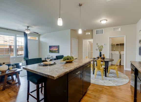 Dining Room Area Next To The Kitchen