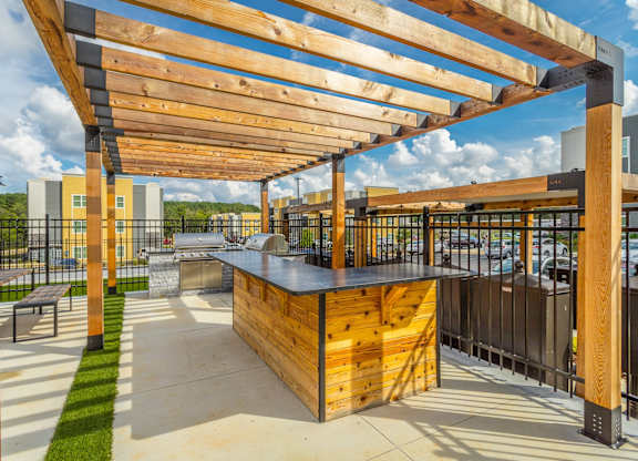 Outdoor Kitchen Area