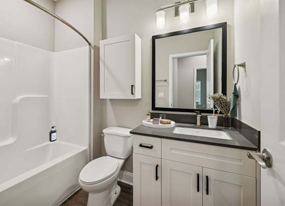 Bathroom with Modern Finishes