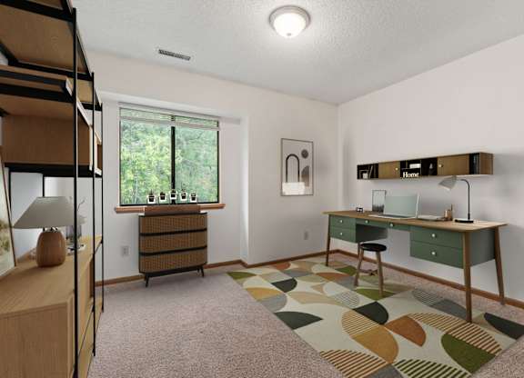 Office Space with Carpet
