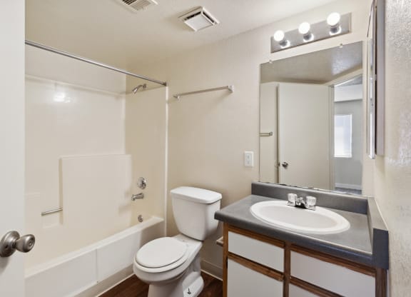 Bathroom at Kingman Station Apartments