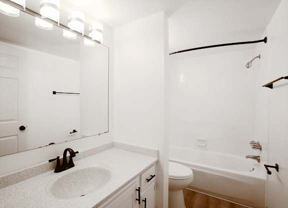 Bathroom at Los Altos Towers Apartments in Albuquerque NM