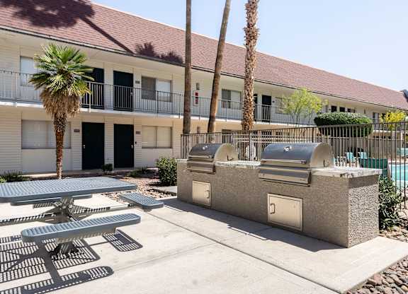 BBQ Grills at Avani North Tucson Apartments in Tucson Arizona
