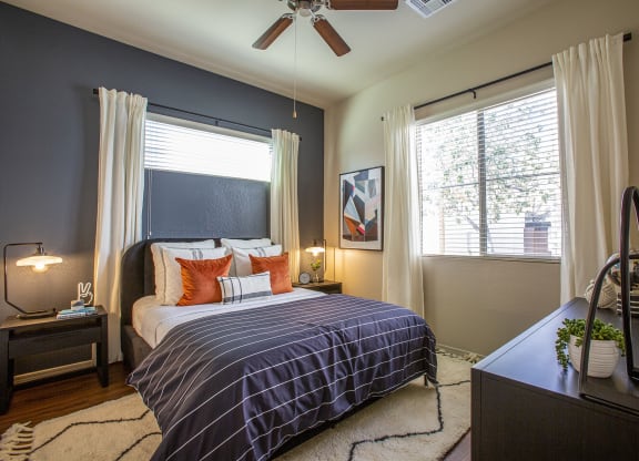 Bedroom at Casitas at San Marcos in Chandler AZ Nov 2020