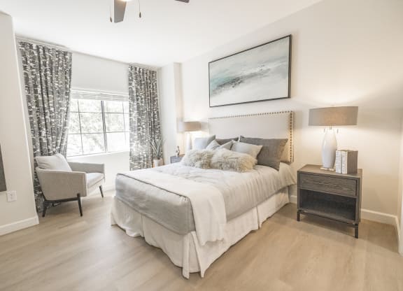 Bedroom at Haven Townhomes at P83 in Peoria Arizona