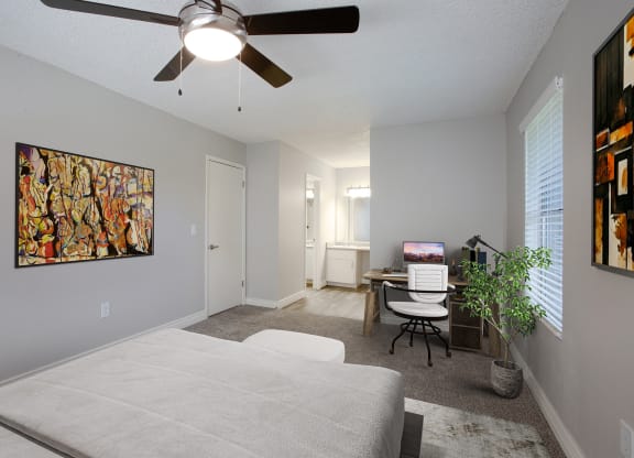 bedroom at Orange Tree Village Apartments