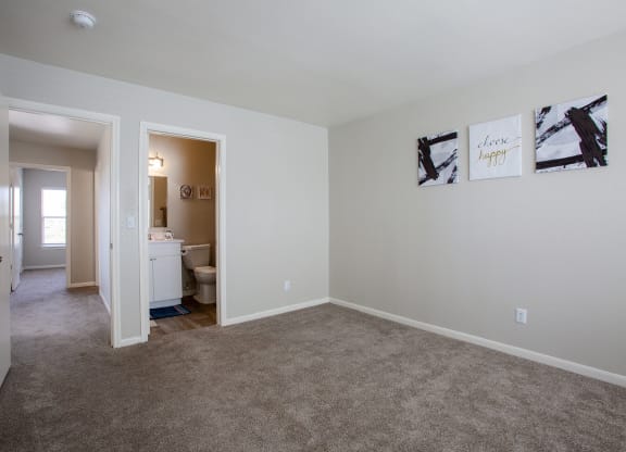 Bedroom at The Bluffs at Tierra Contenta Apartments
