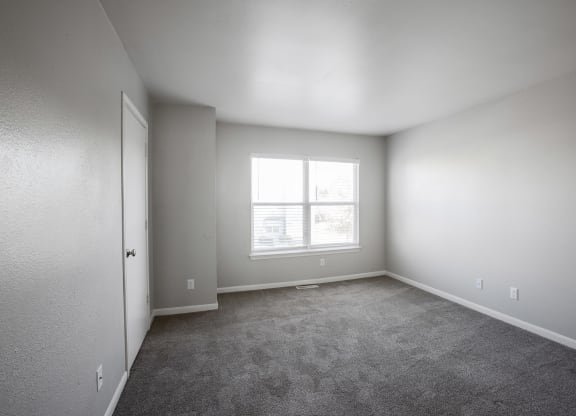 Bedroom with View at The Bluffs at Tierra Contenta Apartments in Santa Fe New Mexico
