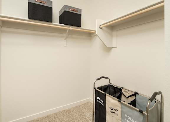 Closet at Streamliner 67th in Phoenix Arizona