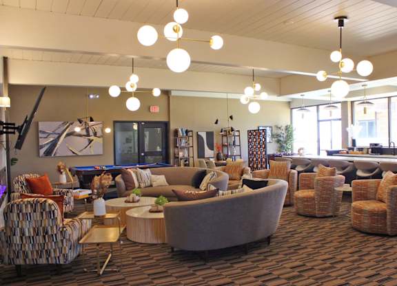 Clubhouse at Los Altos Towers Apartments in Albuquerque NM