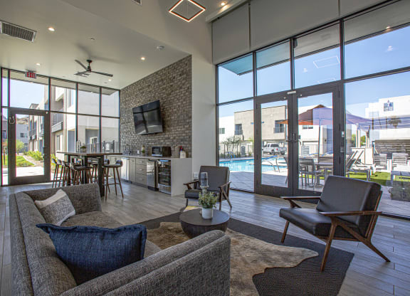 Clubhouse at Senderos at South Mountain in Phoenix AZ September 2020