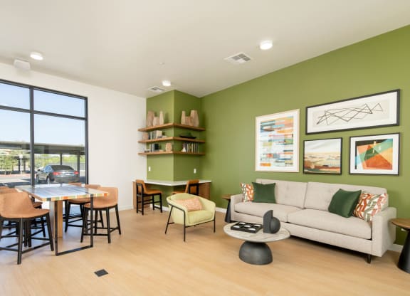 Clubhouse at Streamliner 16th Apartments in Phoenix