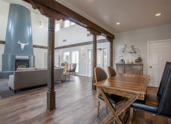 Clubhouse at The Bluffs at Tierra Contenta Apartments