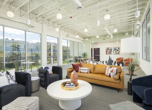 Clubhouse Lounge Area at Cabana Bridges Apartments in Tucson Arizona