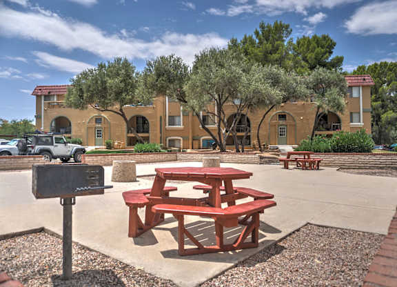 Community BBQ at The View At Catalina Apartments in Tucson, AZ
