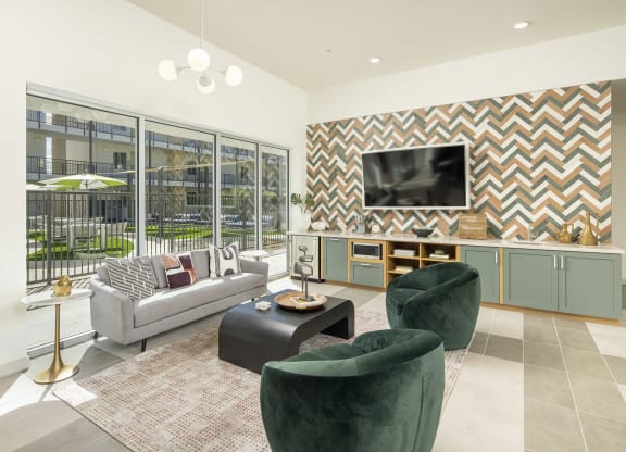 Community Lounge Area at Cabana Bridges Apartments in Tucson Arizona