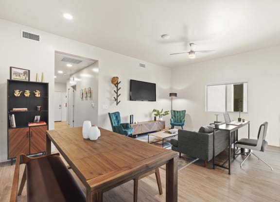 Dining and Living Room  at SECOND AVE COMMONS | BRAND-NEW, Arizona, 85210