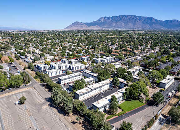 Exterior of Norte Villas in Albuquerque New Mexico