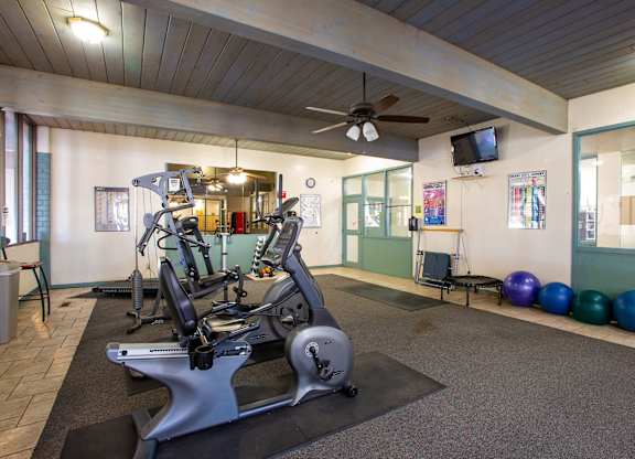 Fitness Center at Los Altos Towers Apartments in Albuquerque NM
