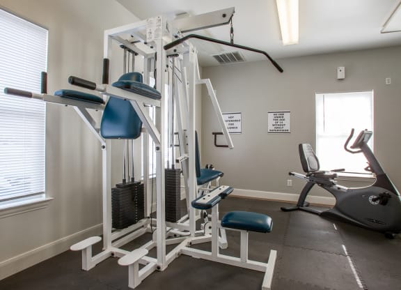 Fitness Center at The Bluffs at Tierra Contenta Apartments