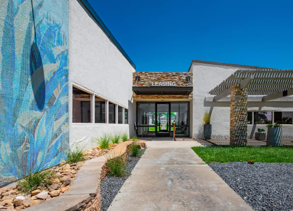 Leasing Office Entrance