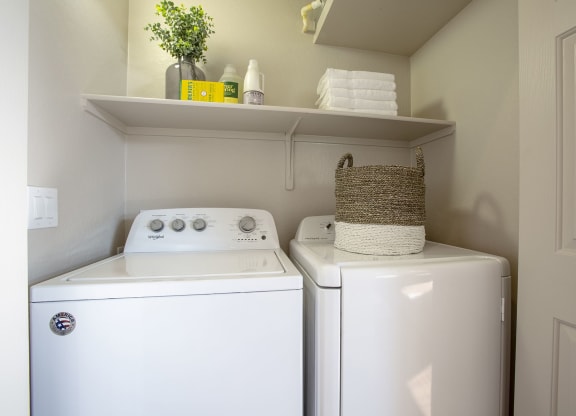 In-unit Laundry at Casitas at San Marcos in Chandler AZ Nov 2020